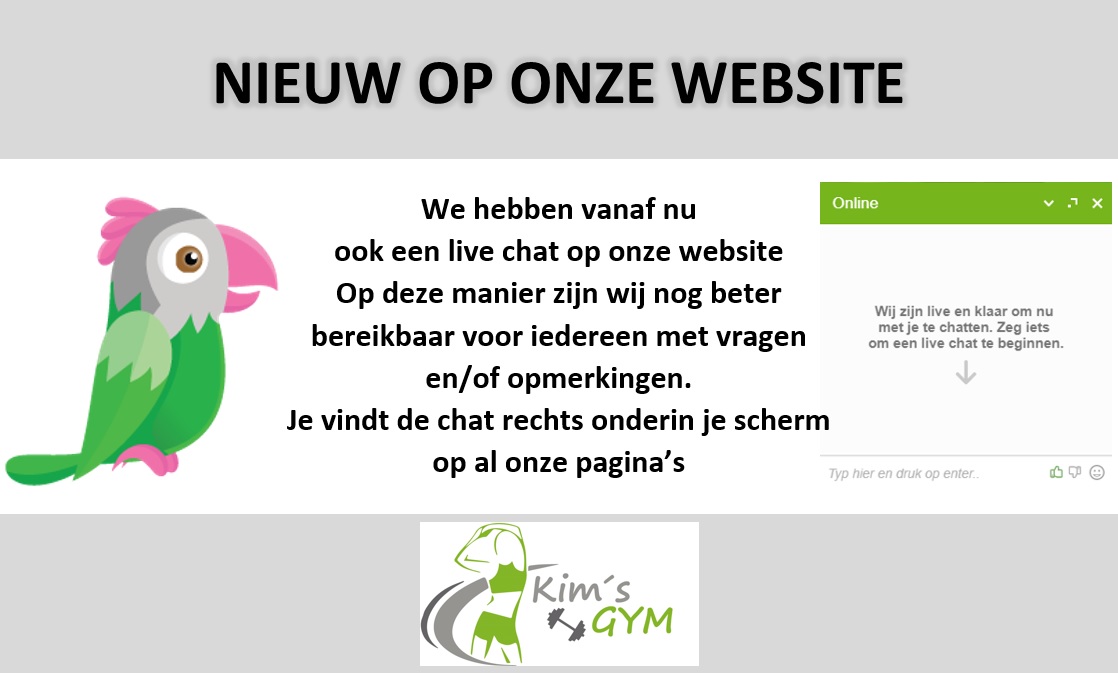 live chat op website