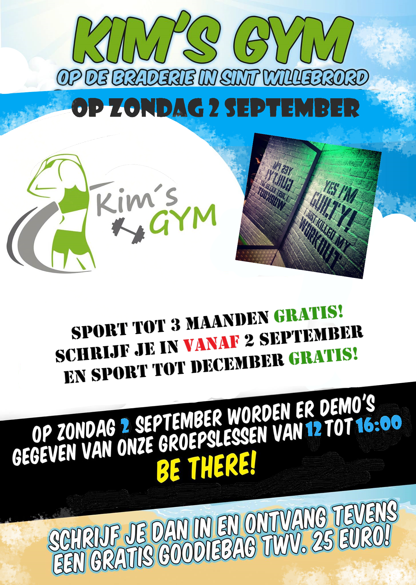 3 maanden gratis braderie